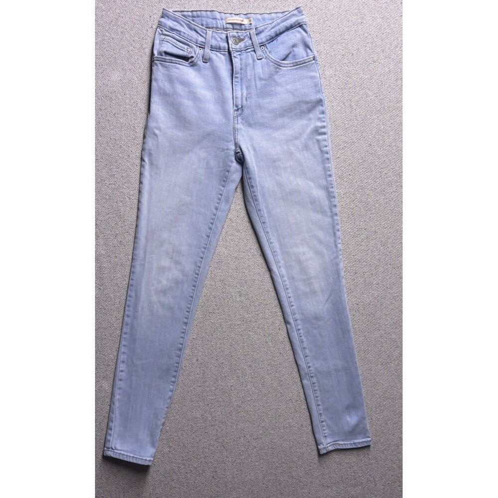 Levi's 721 High Rise Skinny Jeans Light Wash Denim Women's Size 27